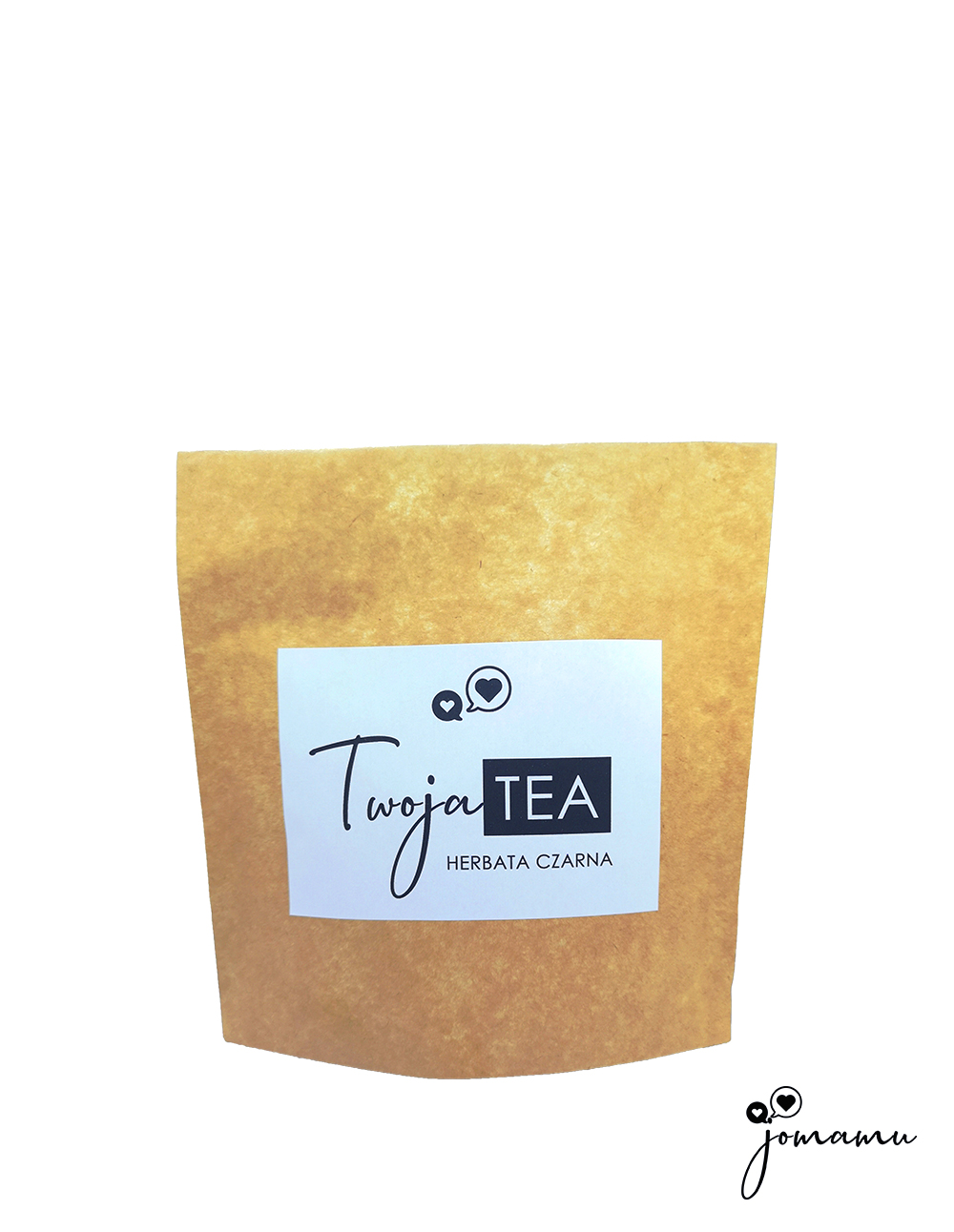 Twoja tea - czarna herbata liściasta od jomamu w Bio degradowalnym opakowaniu