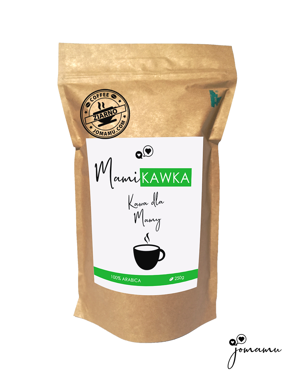 Mami KAWKA - Kawa dla mamy w BIO degradowalnym opakowaniu